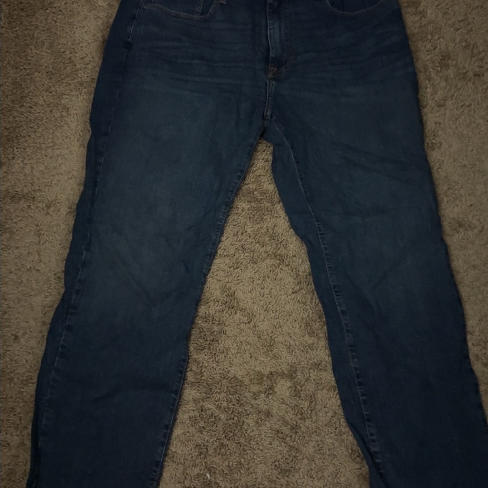 Tommy Hilfiger Dark Blue Straight Leg Jeans